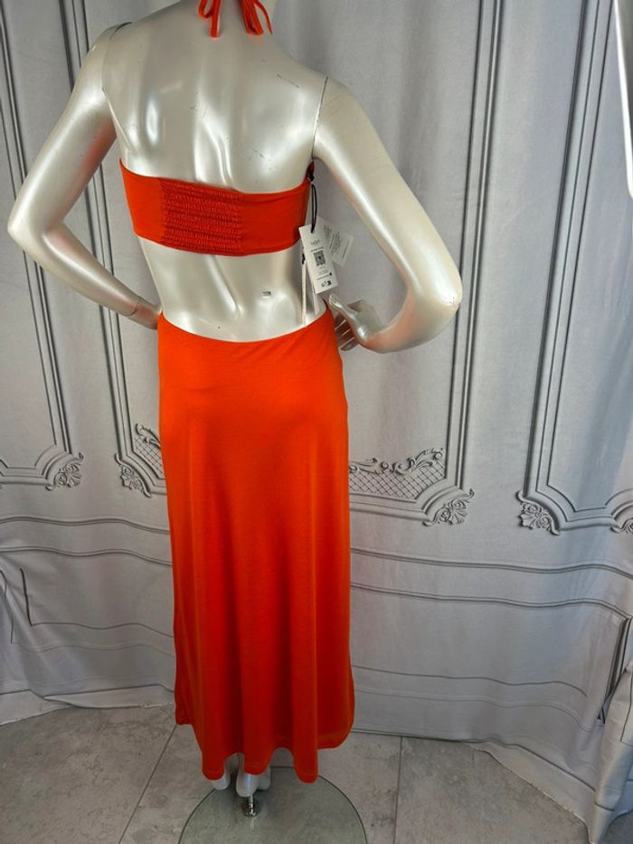 Robe d’été Ba&sh orange T1 / S neuve - photo numéro 5