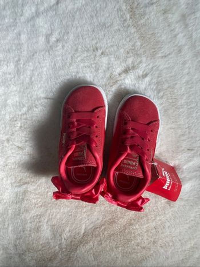 Basket puma fille rose - photo numéro 2