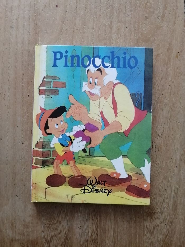 Livre Pinocchio Disney