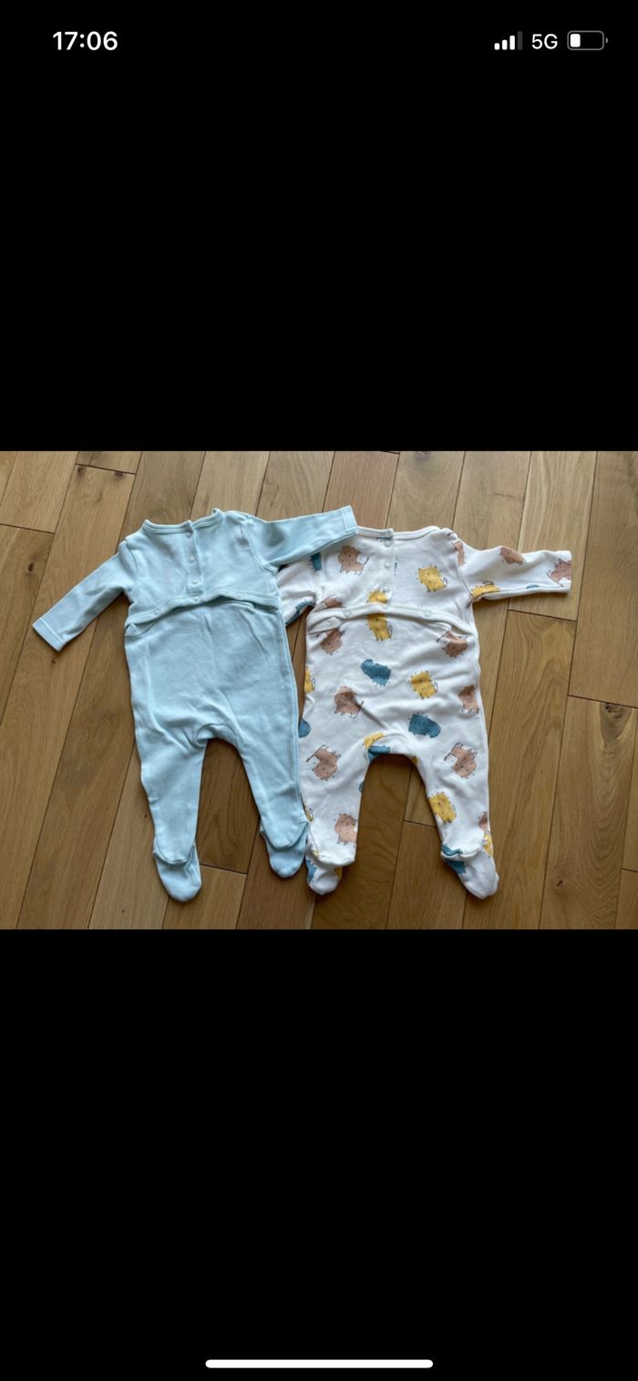 Lot pyjamas bébé neufs - photo numéro 2