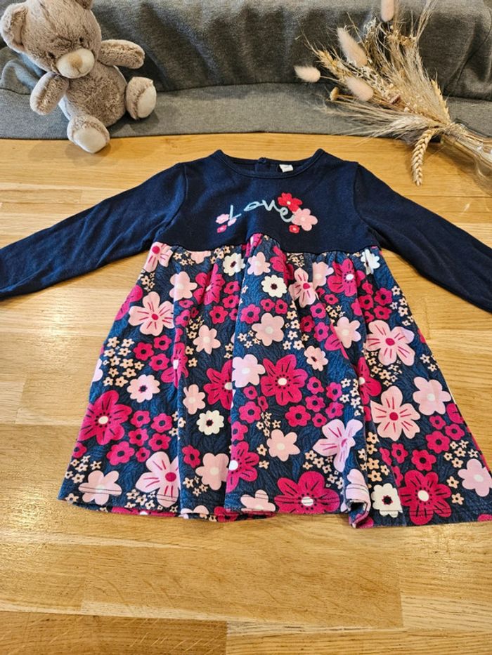 Robe manches longues 12 mois