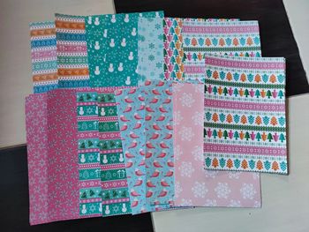 #3 / lot de 30 feuilles papier cartonné 15x21 cm thème noel