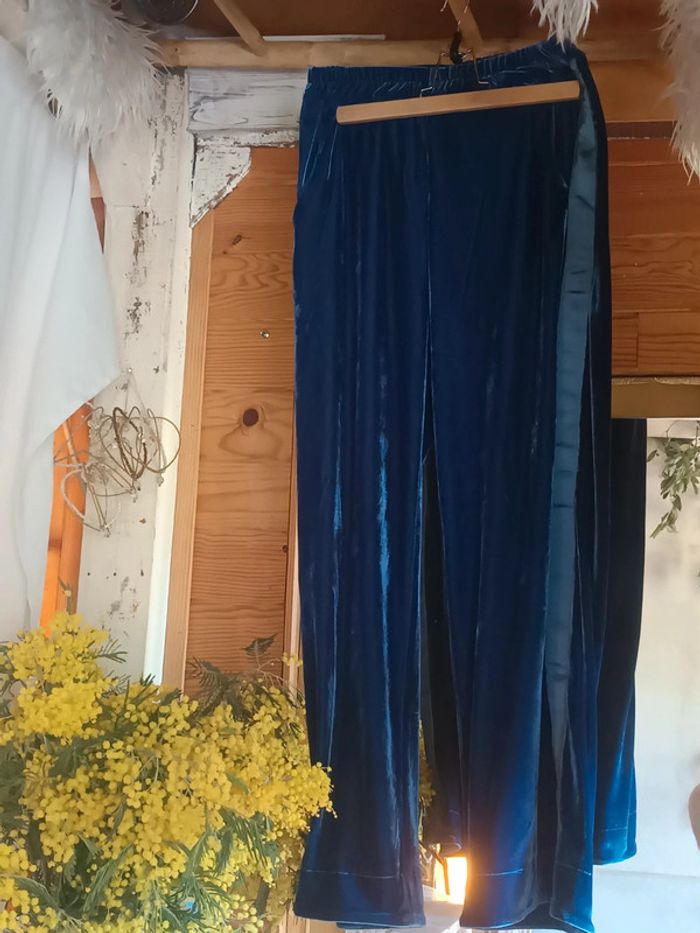 Ensemble 2 pièces excellent état bleu taille M - photo numéro 4