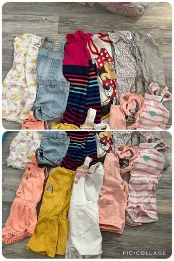 Vêtements bébé fille 12 mois été mi saison