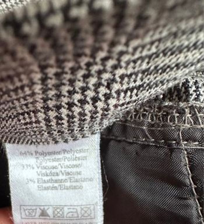 Pantalon Flare chic taille 38 comme neuf Via28 coupe évasée - photo numéro 2