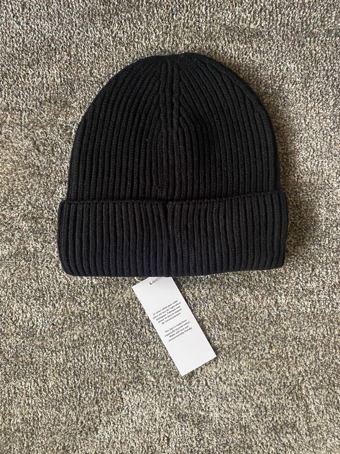 Bonnet AMI Paris Noir Neuf - photo numéro 4