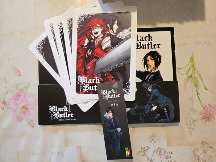 Lot 21 manga Black butler dont t1 collector - photo numéro 4