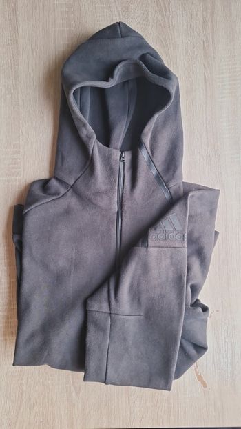Sweat zippé Adidas Noir XL