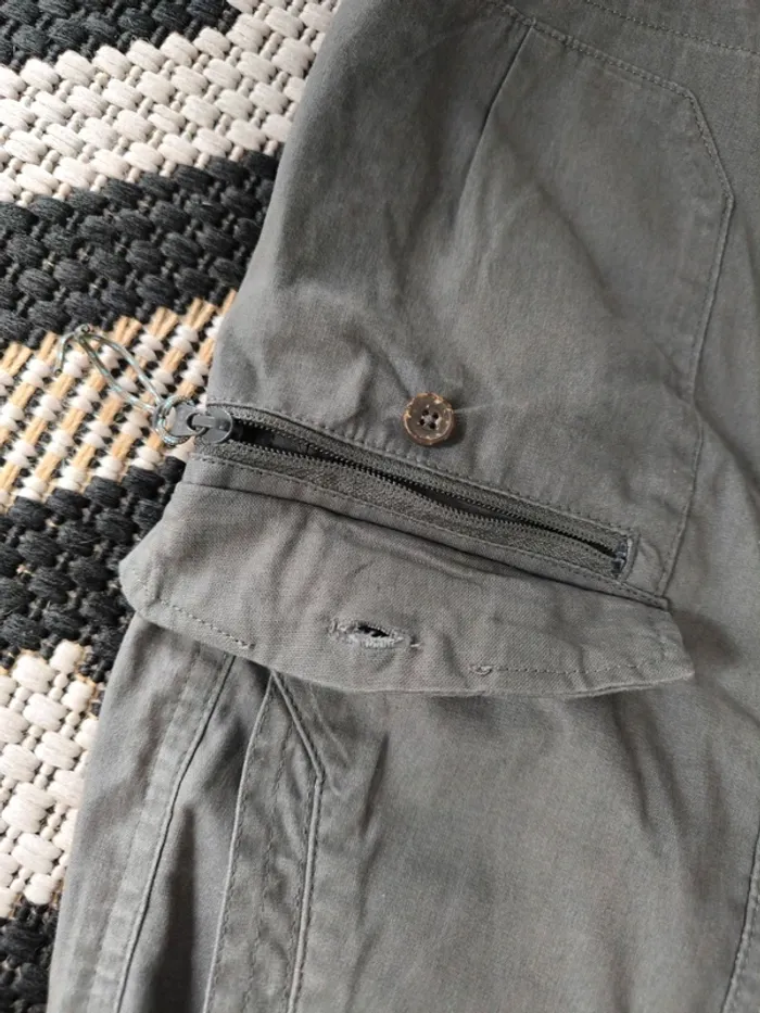 Short cargo coton de trekking et voyage travel 100 Decathlon - photo numéro 2