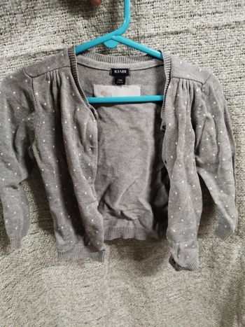 Gilet fille deux ans lot