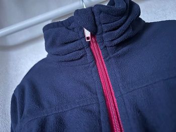 Gilet polaire marine rose 4 ans Tissaia 