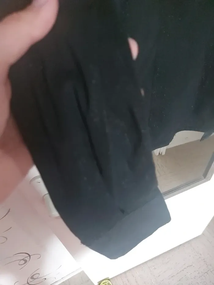 Chemise manches longues femme noire - photo numéro 6