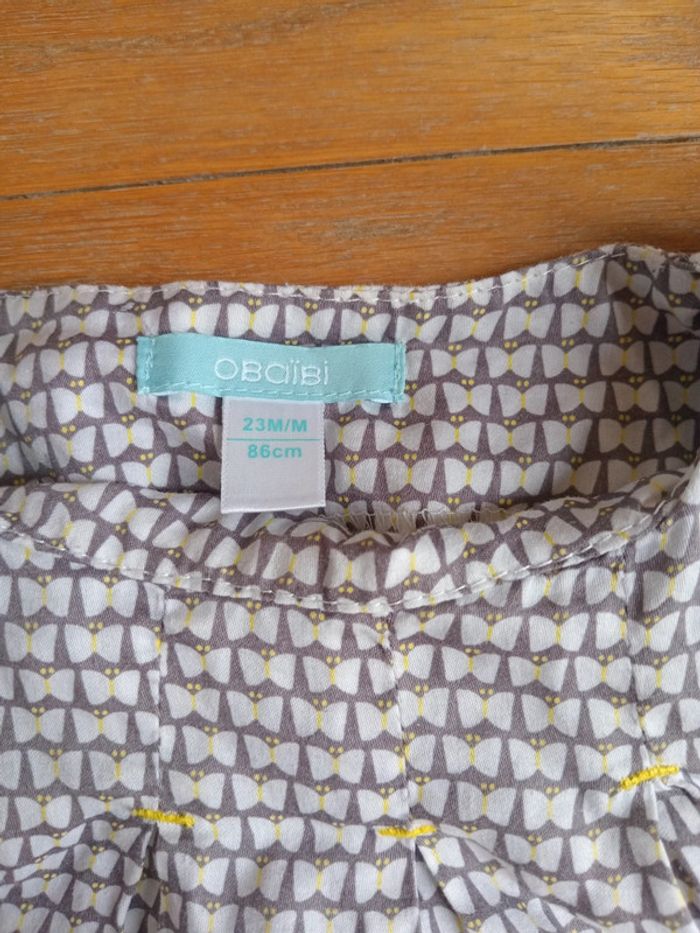Robe été sans manches Obaibi coton 23 mois - photo numéro 3