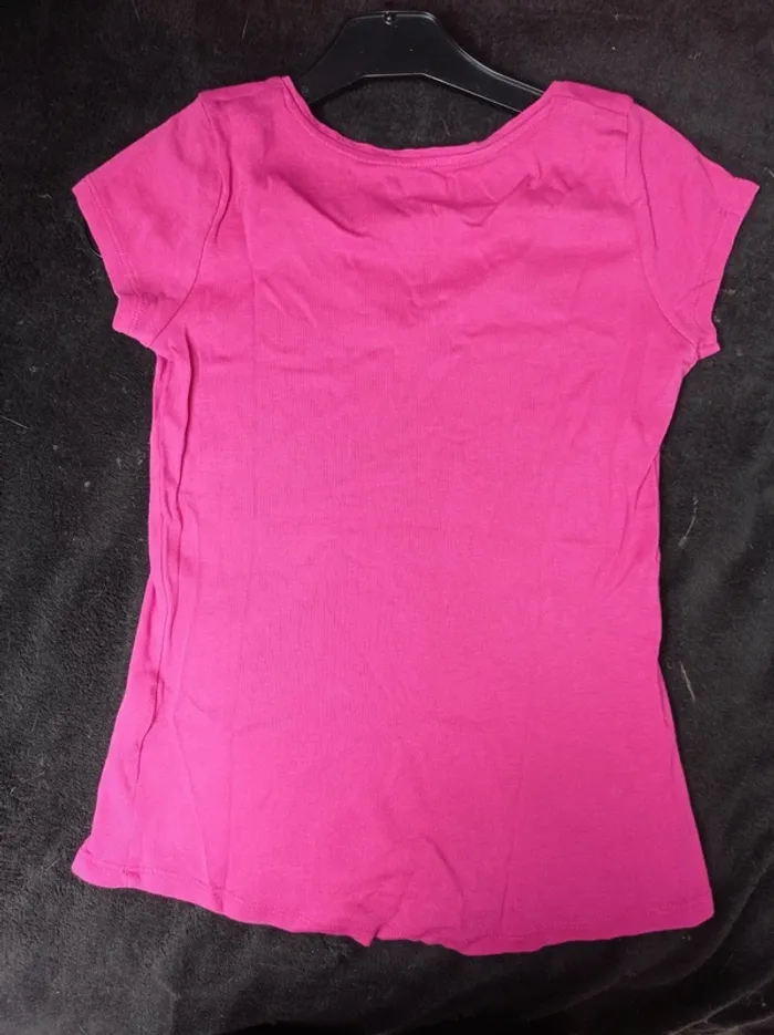 T-shirt rose - photo numéro 2