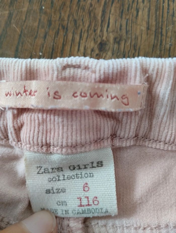 Slim rose poudré en velours 🩷 - photo numéro 2