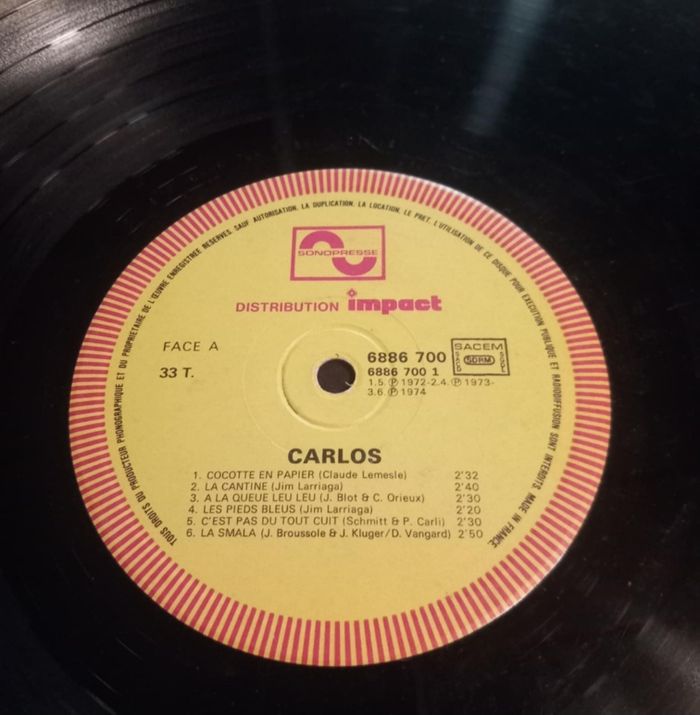 33T de Carlos - photo numéro 5