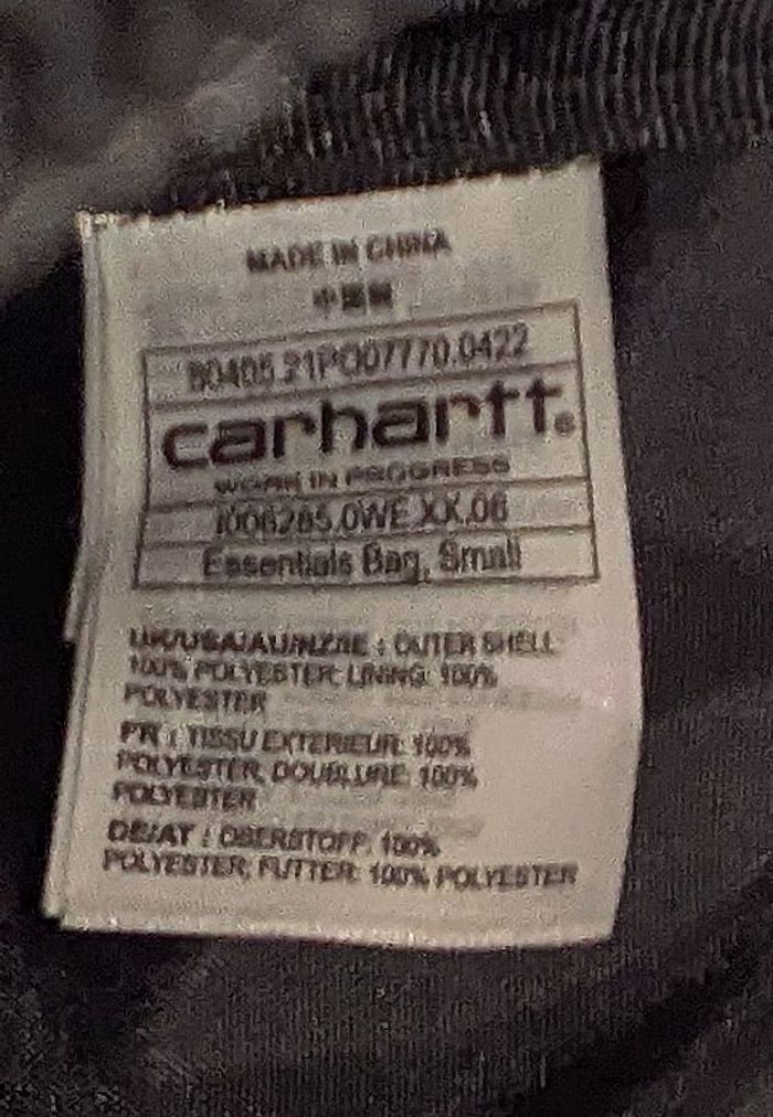 Sacoche bandoulière Carhartt - photo numéro 5