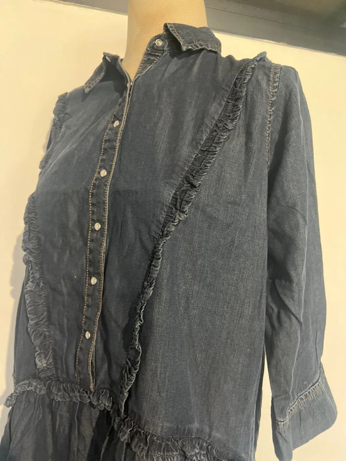 Magnifique robe jeans léger - photo numéro 4