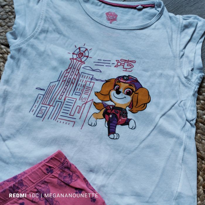 🐾 Pyjama été Pat’ Patrouille – Stella – 4 Ans / 104 cm – Parfait état - photo numéro 4