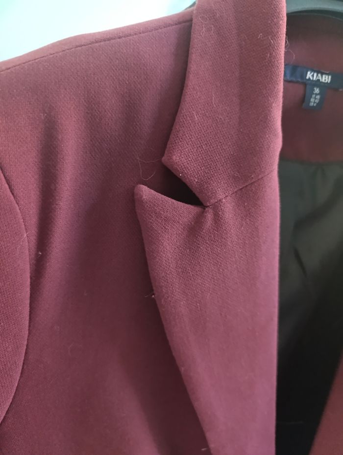 Veste blazer manche longue - photo numéro 2