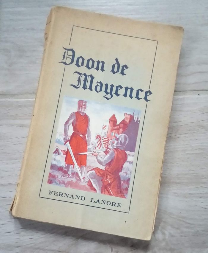 🐯 Livre ancien Doon de Mayence de Fernand Lanore 🐯