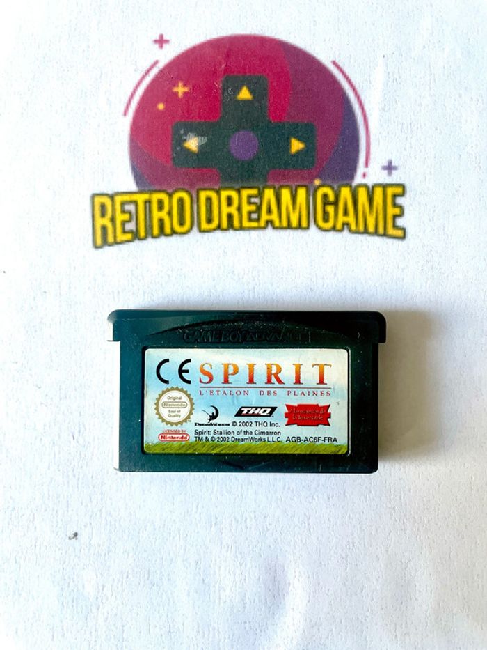 Spirit l'etalon des plaines pour game boy advance
