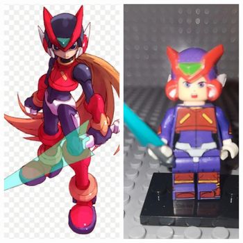 Minifigure / Figurine - Jeu vidéo 🎮 - Méga Man X - Rockman Zéro