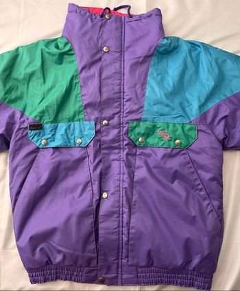 Veste ski vintage homme