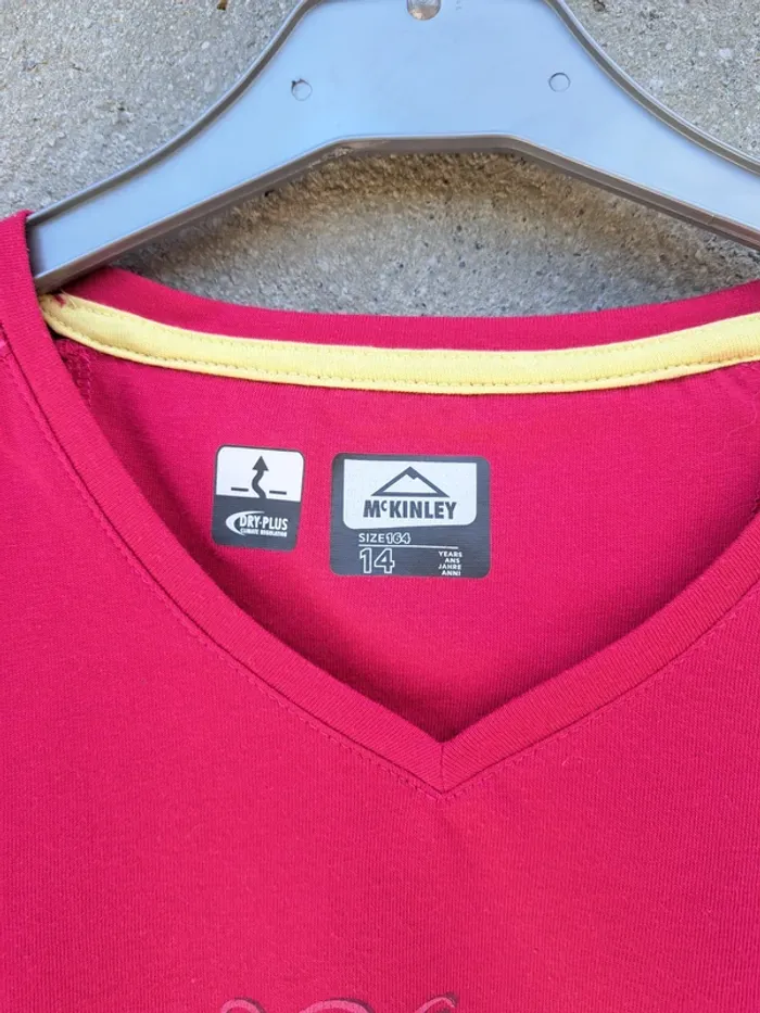 T-shirt McKinley rose - photo numéro 4