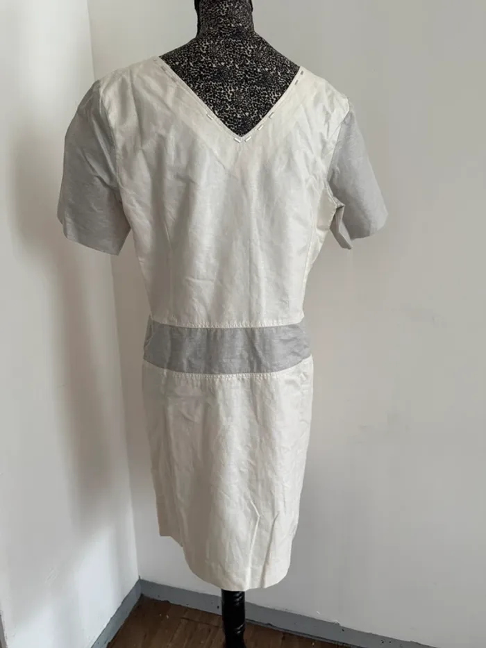 Robe Rivière de Lune – Lin & coton – T40 - photo numéro 3