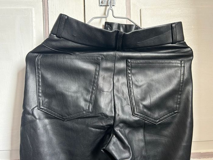 Pantalon en cuir Zara - photo numéro 6