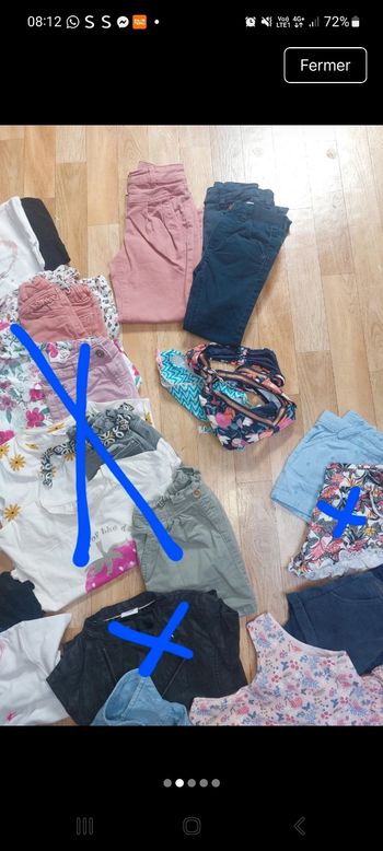 Gros lot été fille 4 ans