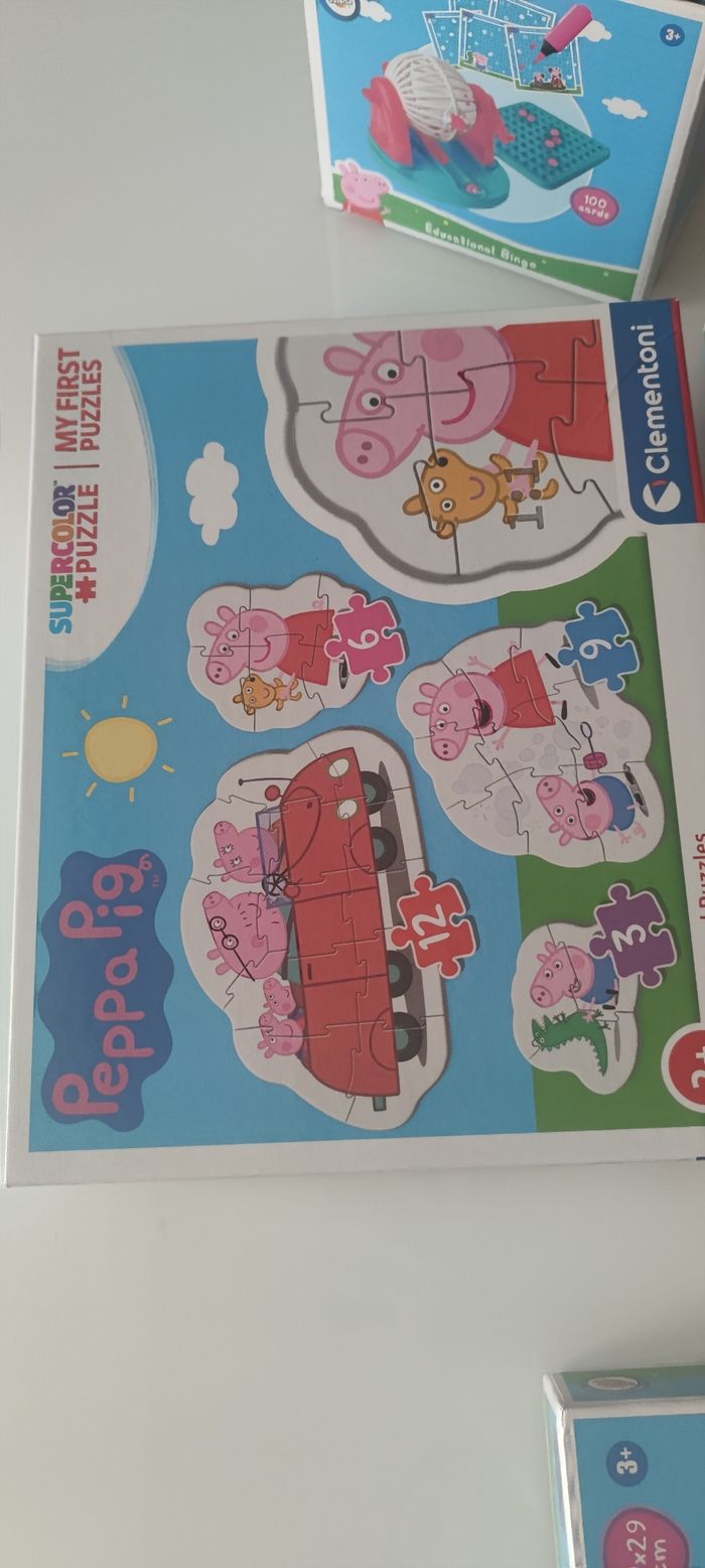 Lot puzzles et livres Peppa Pig - photo numéro 4