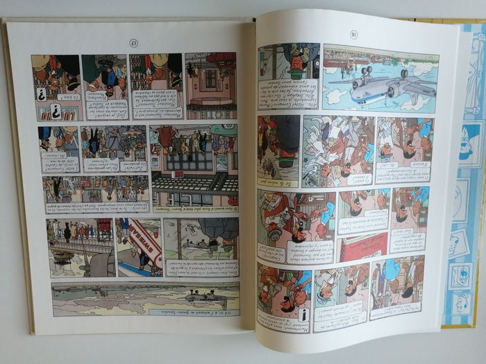 BD l'affaire tournesol - les aventures de tintin - photo numéro 3