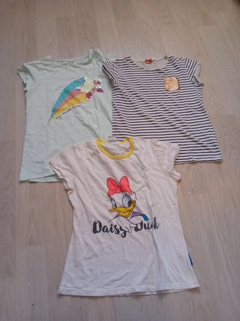 Lot tee shirts 14 ans