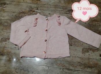 Joli gilet fille été 12 mois