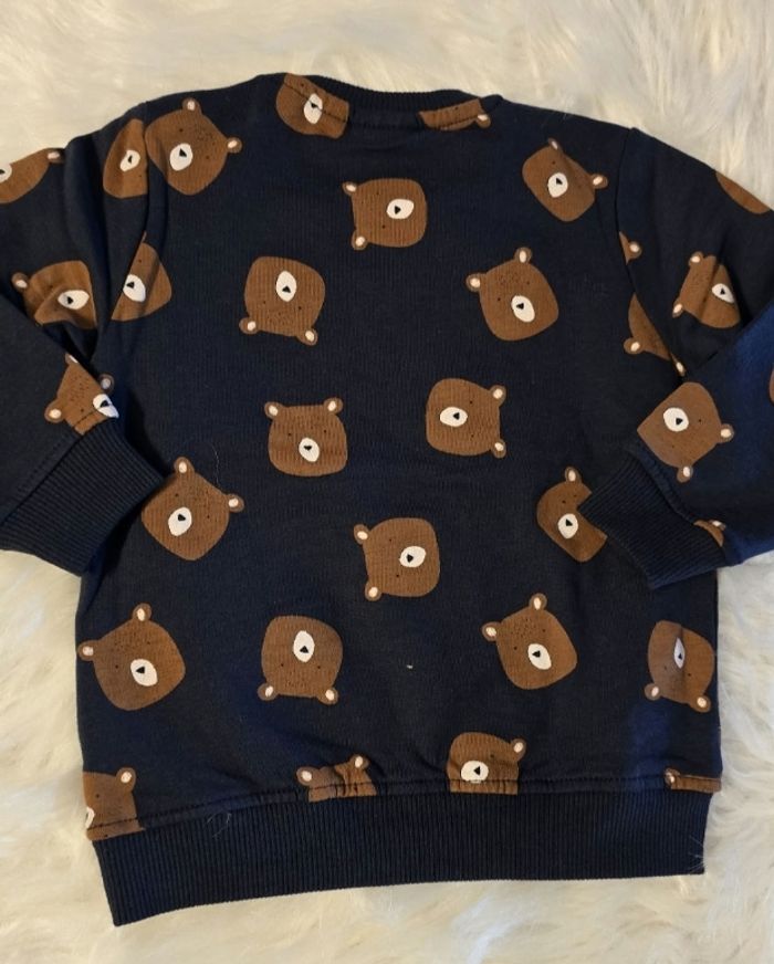 Neuf (non porté) 🏷😍💙superbe sweat 6mois garçon 💙😍 - photo numéro 2