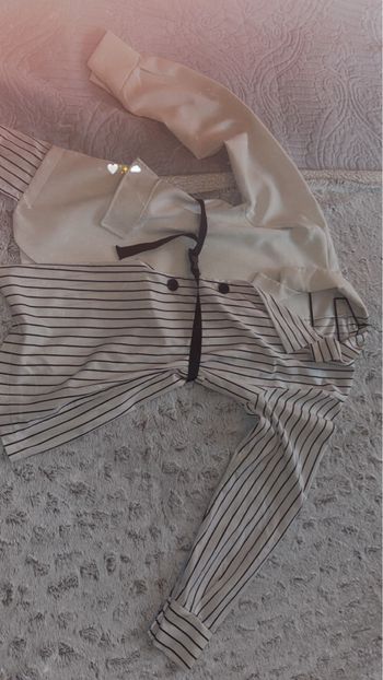 Chemisier avec ceinture femme