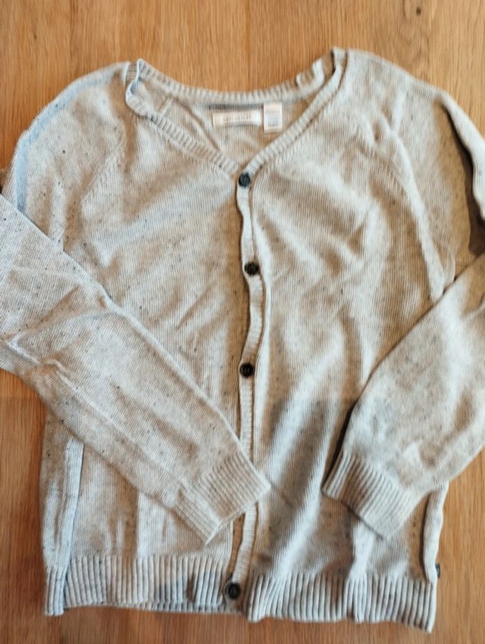 Gilet bouton Okaïdi