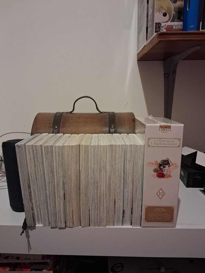 Manga Les Carnets de l'Apothicaire intégrale tome 1 au tome 15 avec tome 15 collector - photo numéro 3