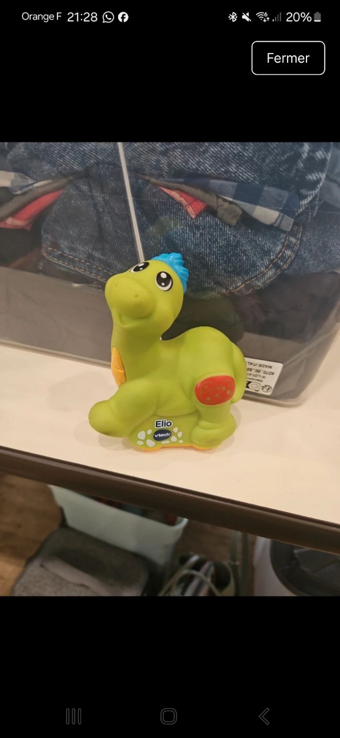 Tut tut bolide dinosaure