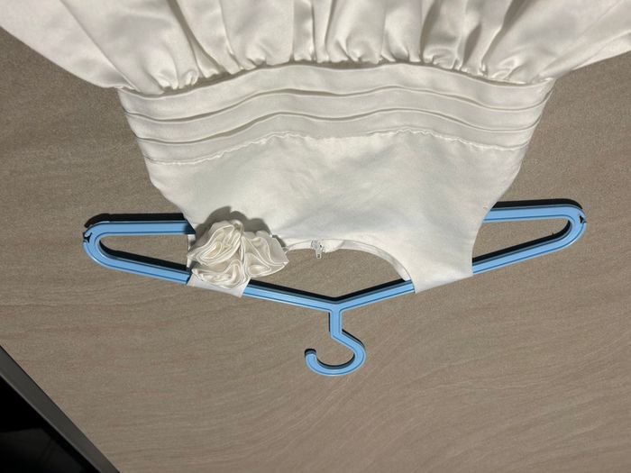 Robe de cérémonie blanche 4 ans