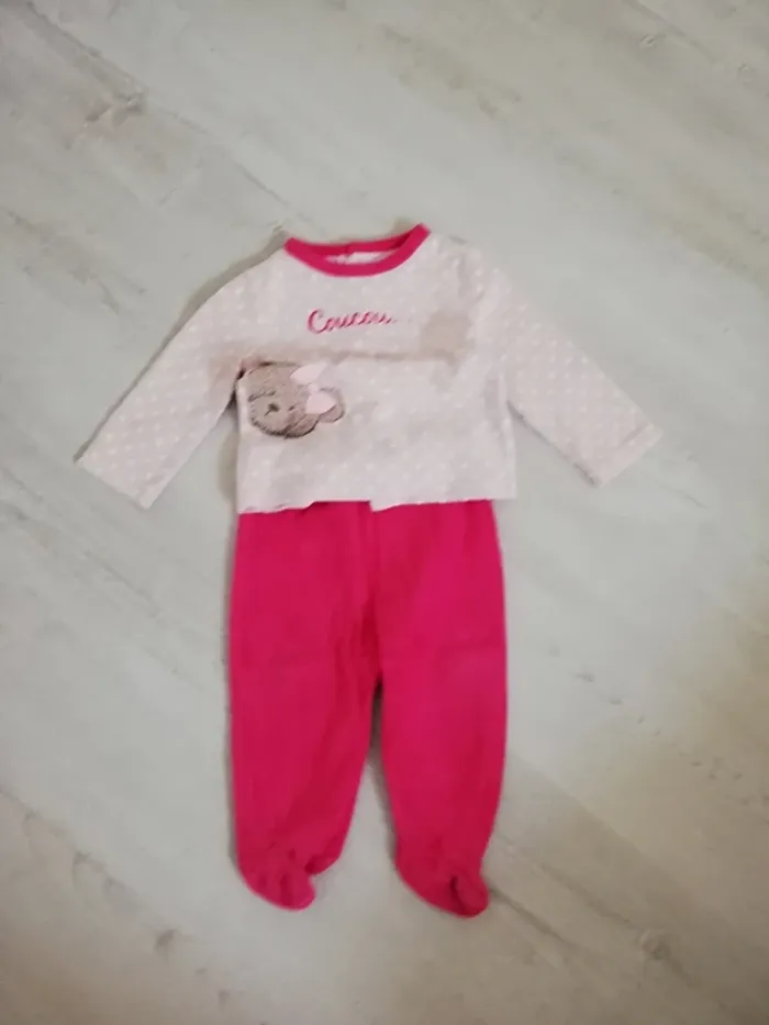 Pyjama ou dors bien 2 pièces 9mois 71cm - photo numéro 2