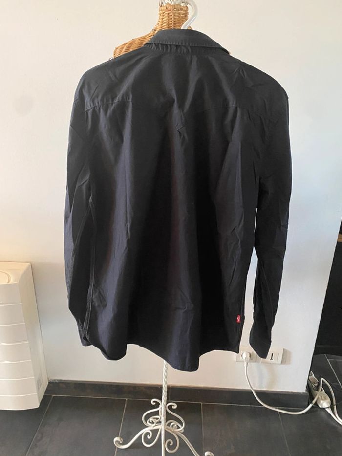Chemise Levi’s noire homme taille L manches longues - photo numéro 5