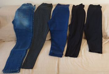 Lot de 4 leggings et 1 pantalon