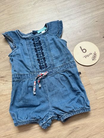 Combinaison short été fille