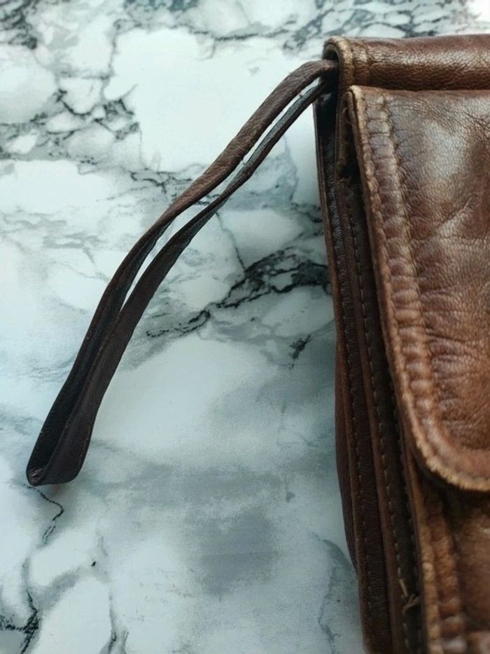 Sacoche vintage en cuir - photo numéro 11