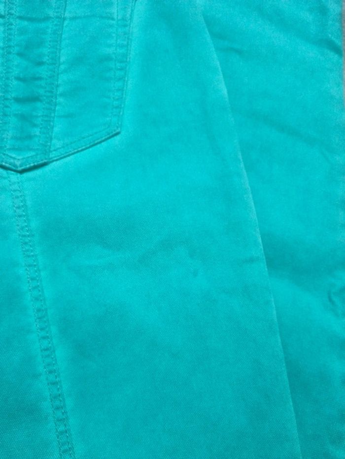 C63 pantalon turquoise Burberry W29 - photo numéro 3