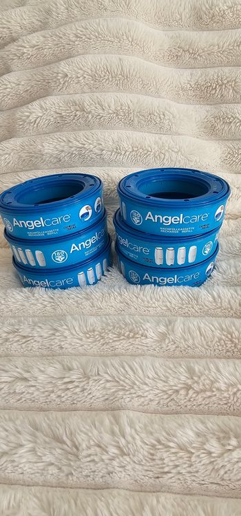 Lot de 6 recharges Angelcare neuves 