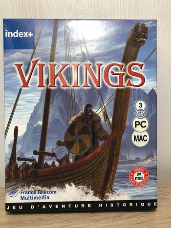 Jeux vidéo vintage ordinateur cd vintage Big box , vikings